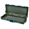 Pelican 1700 Protector Long Case, OD Green with Blue Handles & Latches (Gen2)