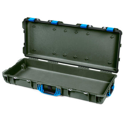 Pelican 1700 Protector Long Case, OD Green with Blue Handles & Latches (Gen2) None (Case Only) ColorCase 017000-0000-130-120