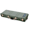 Pelican 1700 Protector Long Case, OD Green with Desert Tan Handles & Latches (Gen2)