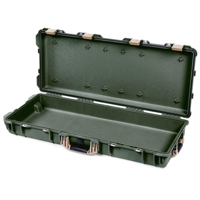 Pelican 1700 Protector Long Case, OD Green with Desert Tan Handles & Latches (Gen2) None (Case Only) ColorCase 017000-0000-130-310