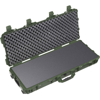 Pelican 1700 Protector Long Case, OD Green (LVMPD) Solid Foam with Convoluted Lid Foam ColorCase 017000-0002-130-130-LVMPD