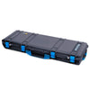 Pelican 1720 Protector Long Case, Black with Blue Handles & Latches (Gen2) ColorCase