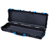 Pelican 1720 Protector Long Case, Black with Blue Handles & Latches (Gen2) None (Case Only) ColorCase 017200-0000-110-120