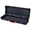 Pelican 1720 Protector Long Case, Black with Orange Handles & Latches (Gen2)