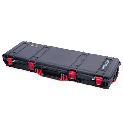 Pelican 1720 Protector Long Case, Black with Red Handles & Latches (Gen2)