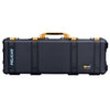 Pelican 1720 Protector Long Case, Black with Yellow Handles & Latches (Gen2)