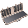 Pelican 1720 Protector Long Case, Desert Tan (Gen2) Pick & Pluck Foam with EZ-Click™ MOLLE Panels ColorCase 017200-0401-310-310