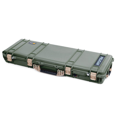 Pelican 1720 Protector Long Case, OD Green with Desert Tan Handles & Latches (Gen2) ColorCase