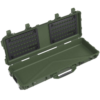 Pelican 1720 Protector Long Case, OD Green (Gen2) EZ-Click™ MOLLE Panels Only ColorCase 017200-0400-130-130