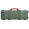 Pelican 1720 Protector Long Case, OD Green with Red Handles & Latches (Gen2) ColorCase