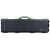 Pelican 1750 Protector Long Case, Black with Lime Green Handles & Latches (Gen2) ColorCase 