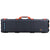 Pelican 1750 Protector Long Case, Black with Orange Handles & Latches (Gen2) ColorCase 