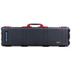 Pelican 1750 Protector Long Case, Black with Red Handles & Latches (Gen2) ColorCase