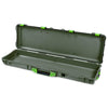 Pelican 1750 Protector Long Case, OD Green with Lime Green Handles & Latches (Gen2) None (Case Only) ColorCase 017500-0000-130-300