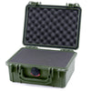 Pelican 1150 Case, OD Green Pick & Pluck Foam with Convolute Lid Foam ColorCase 011500-0001-130-130