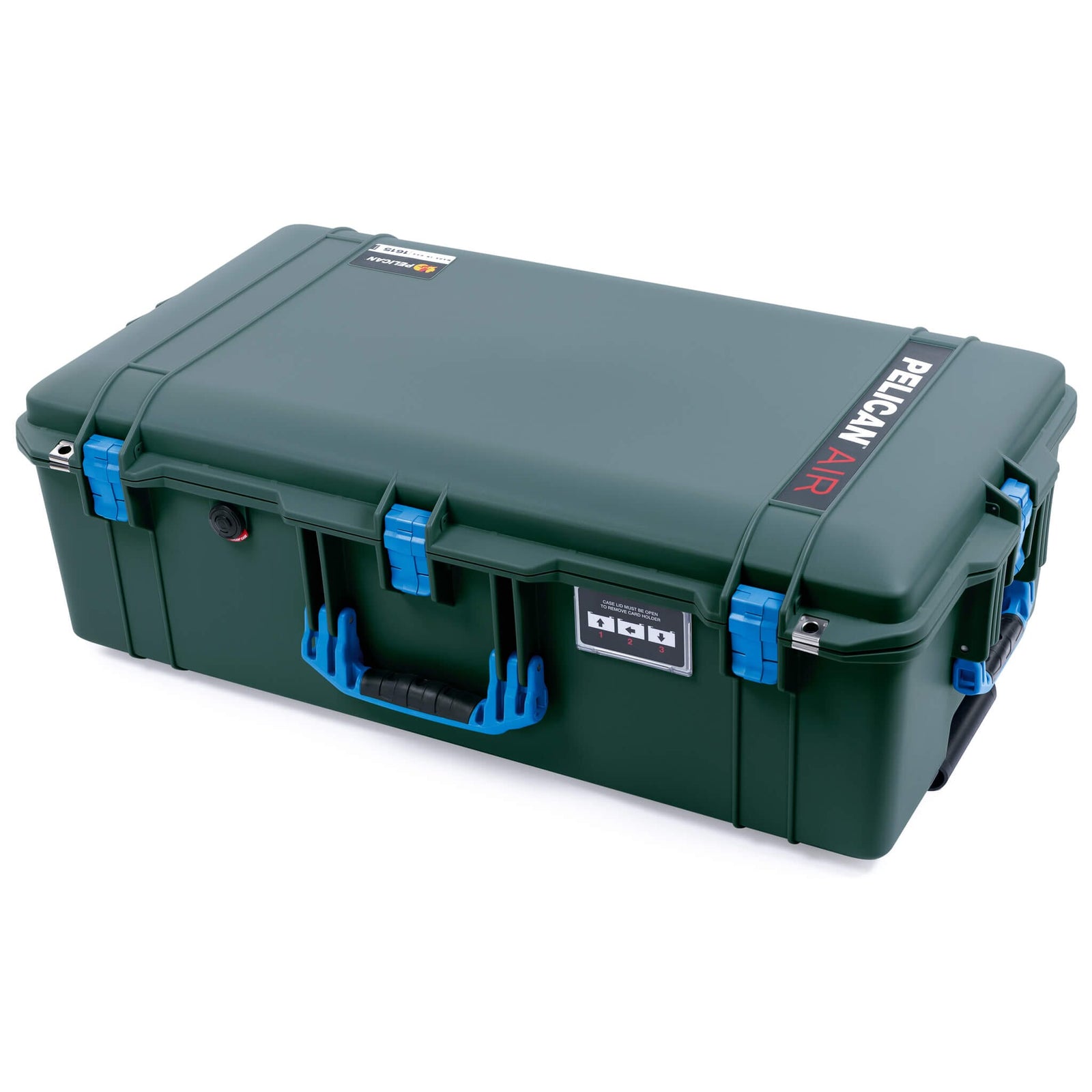 Trekking Green Pelican 1615 Air Case with Black Handle ＆ Latches
