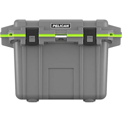 50QT Elite Cooler Dark Gray / Green ColorCase 50Q-1-DKGRYEGRN